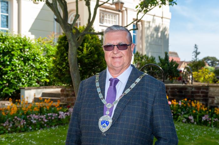 Town Mayor Councillor David Chace 2020