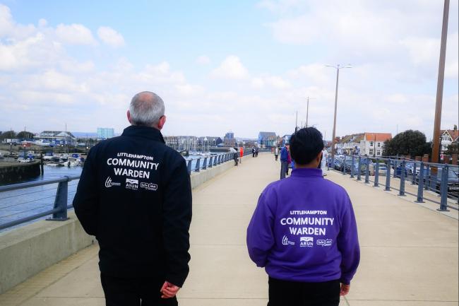 Community Wardens on patrol