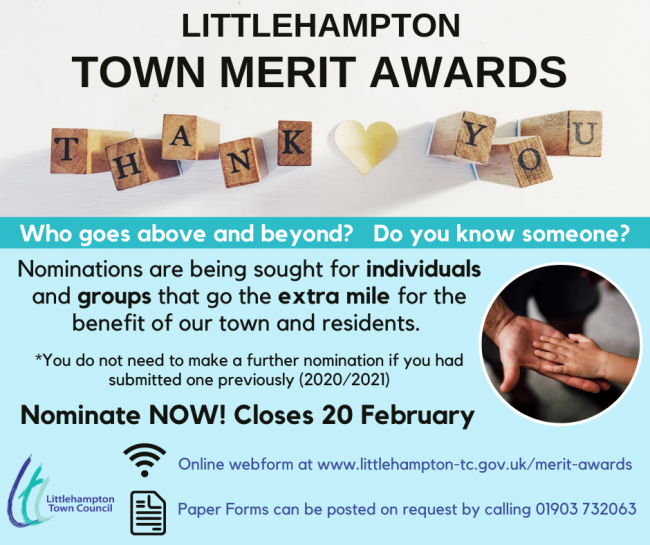 Town Merit Awards Visual