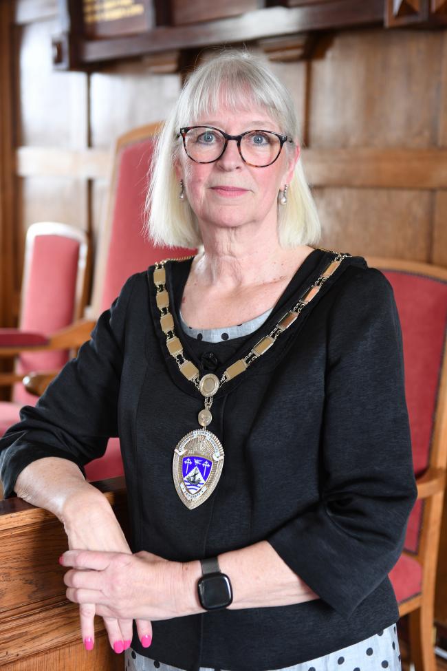 Town Mayor Councillor Jill Long May 2022