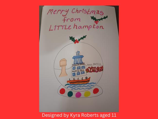 xmas card winner 2025