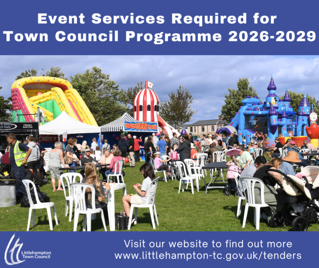 image showing an appeal for tenders