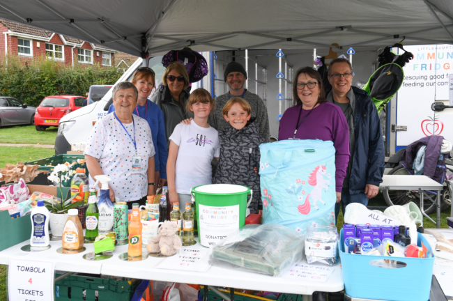 Community Fridge at Town Show and Family Fun Day 2025