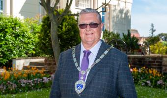 Town Mayor Councillor David Chace 2020