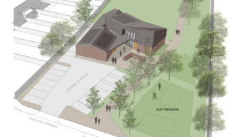 2020 Concept art for new youth centre facility replacing the Keystone centre in wick