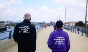 Community Wardens on patrol