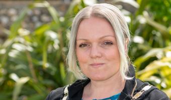 Town Mayor Councillor Michelle Molloy