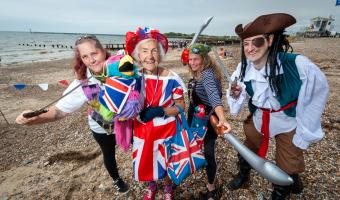 LOCA pirates on the beach 2021 sandcastle competition